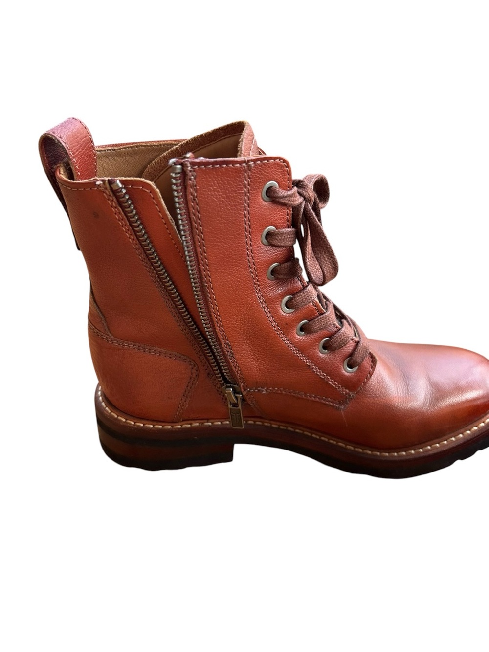 Frye Women’s Leather Lace-Up Boots – Size 7.5M - Picture 13 of 13